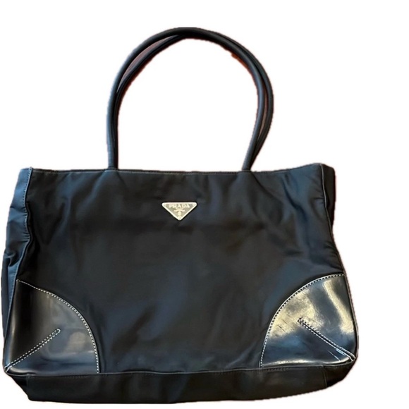 Prada Black Tote Bag - Picture 1 of 8
